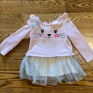 Toddler girl ruffle sweater size 2T